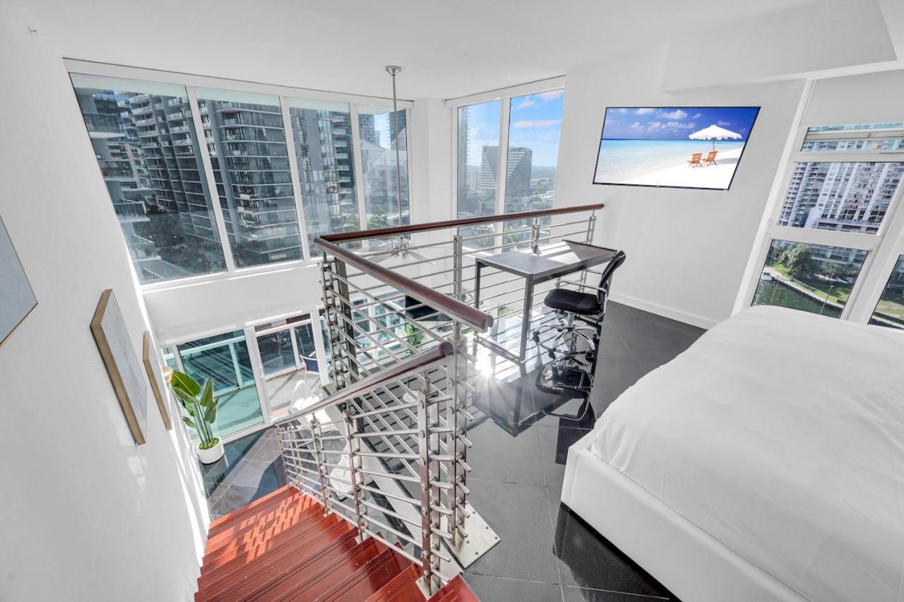 Iconic 2 Bedroom Loft Brickell-Stunning Views Miami Exterior photo
