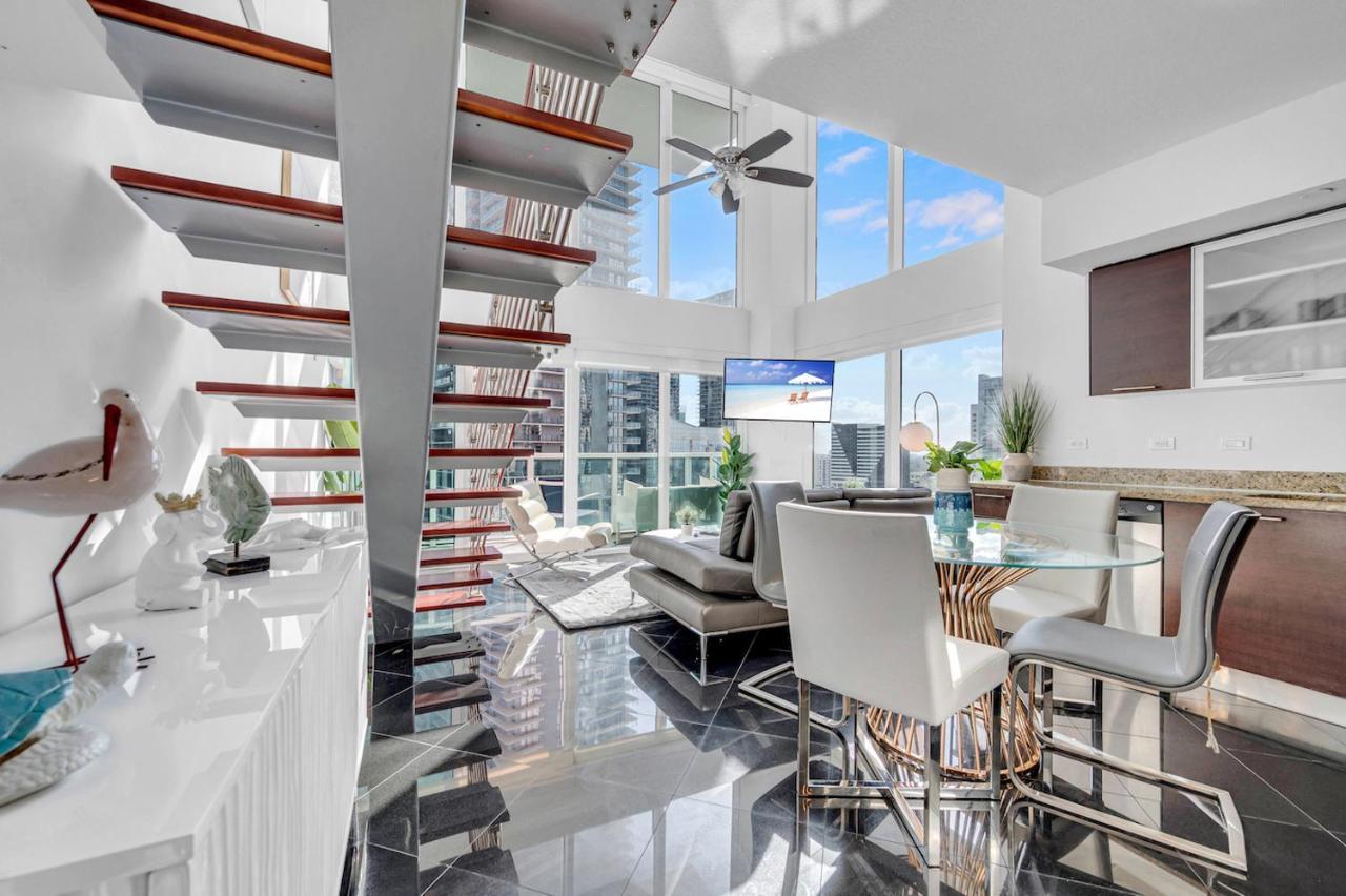 Iconic 2 Bedroom Loft Brickell-Stunning Views Miami Exterior photo